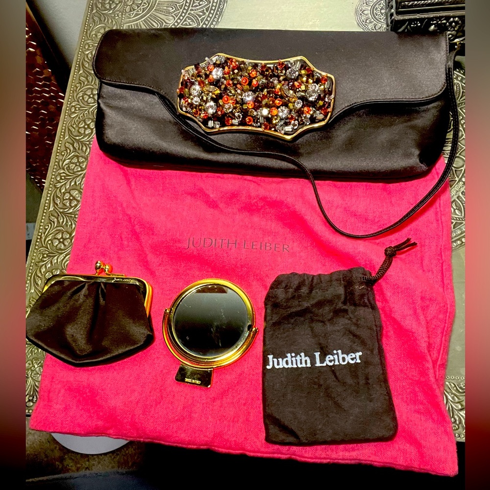 Judith Lieber purse and accessories